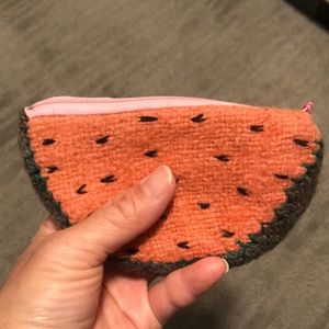 NWT watermelon coin purse
